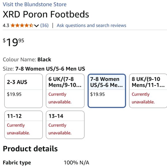 Blundstone Classic Black Leather Boots SZ 8 - Picture 10 of 10